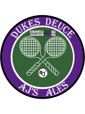 AJ's Ales - Dukes Deuce