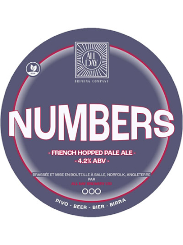 All Day - Numbers