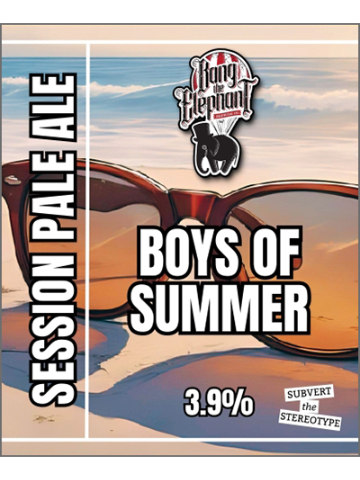 Bang The Elephant - Boys Of Summer