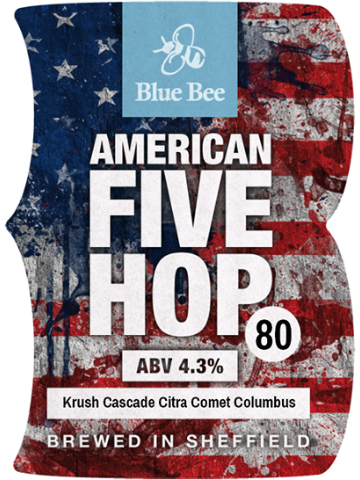 Blue Bee - American Five Hop Version 80