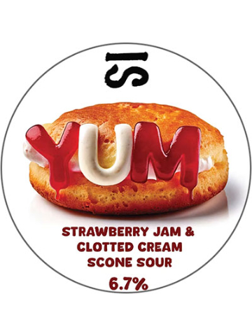 Disruption Is Brewing - Yum: Strawberry Jam & Clotted Cream Scone