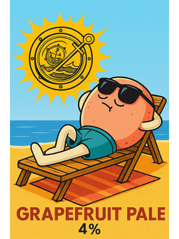 Drop The Anchor - Grapefruit Pale