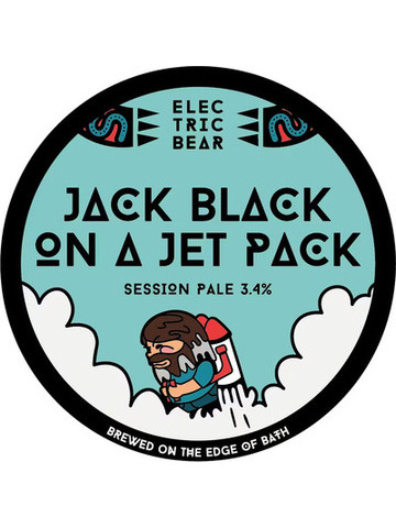 Electric Bear - Jack Black On A Jet Pack