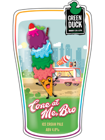 Green Duck - Cone At Me, Bro
