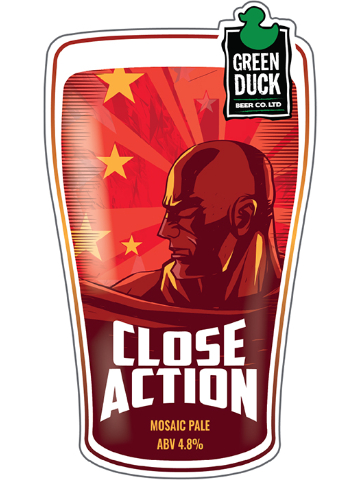 Green Duck - Close Action