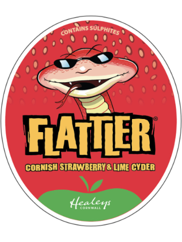 Healeys - Flattler - Strawberry & Lime