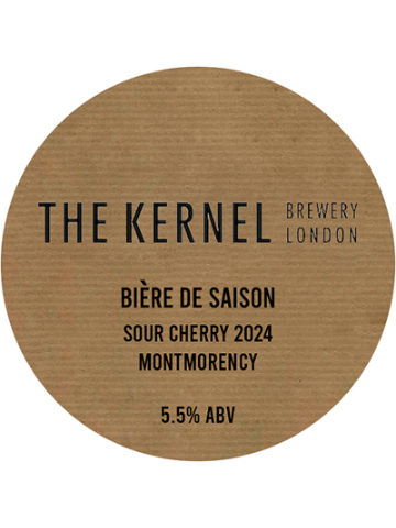 Kernel - Biere De Saison - Sour Cherry Montmorency