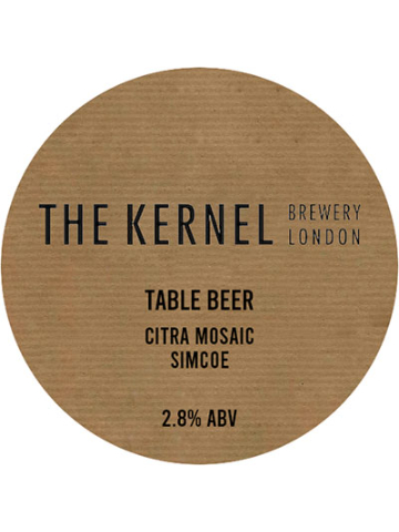 Kernel - Table Beer - Citra Mosaic Simcoe
