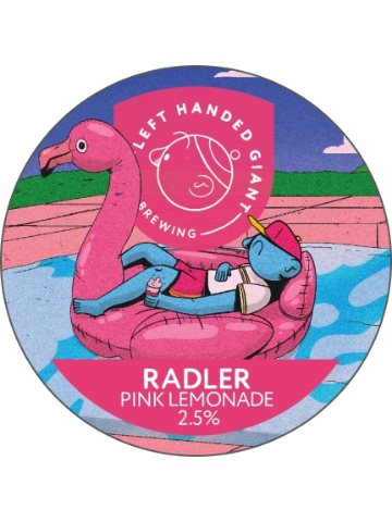 Left Handed Giant - Radler: Pink Lemonade