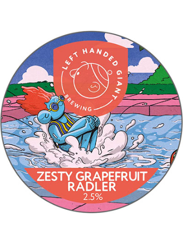 Left Handed Giant - Radler: Zesty Grapefruit