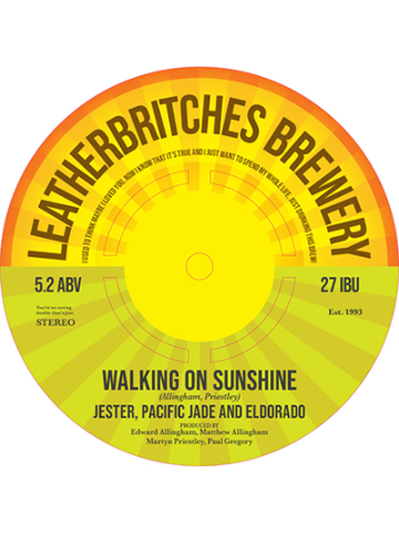 Leatherbritches - Walking On Sunshine