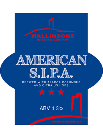 Mallinsons - American S.I.P.A. 2024 (No Longer Produced)