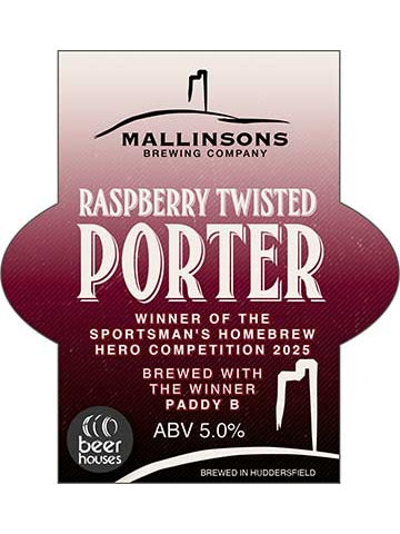 Mallinsons - Raspberry Twisted Porter