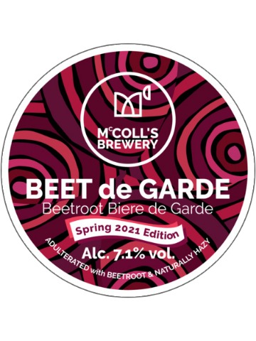 McColl's - Beet De Garde Spring 2021