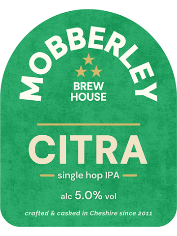 Mobberley Brewhouse - Citra