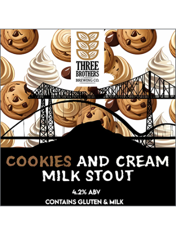 Three Brothers - Cookies & Cream Milk Stout