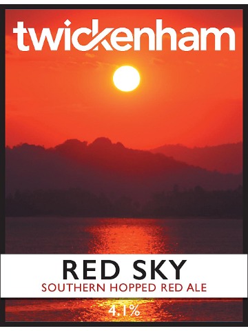 Twickenham - Red Sky