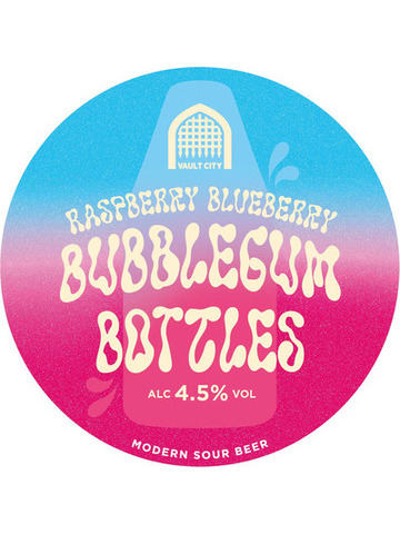 Vault City - Raspberry Blueberry Bubblegum Bottles