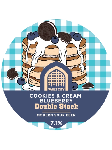 Vault City - Cookies & Cream Blueberry Double Stack