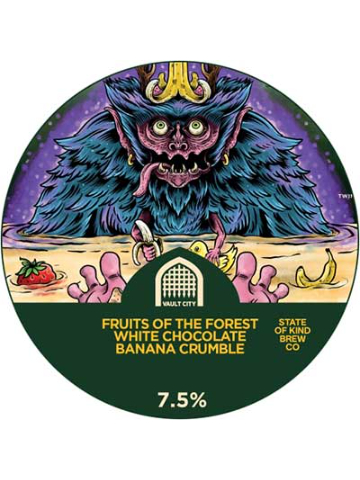 Vault City - Fruits Of The Forest White Chocolate Banana Crumble