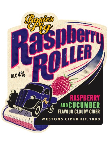 Westons - Rosie's Pig Raspberry Roller