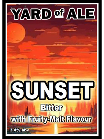 Yard Of Ale - Sunset Bitter