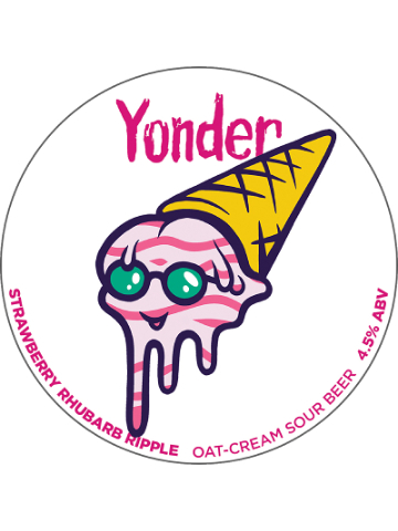 Yonder - Strawberry Rhubarb Ripple